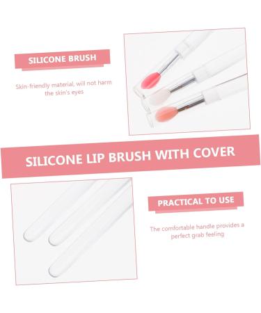 PLAFOPE 6pcs Lip Brush Cosmetic Lipstick Brush Makeup Lipstick Applicator Lip Balm Applicator Eye Shadow Applicator Silicone Lip Mask Brush Lip Balm Brush Makeup Use Lipstick Brush - Buy Online on SooperMarket.com