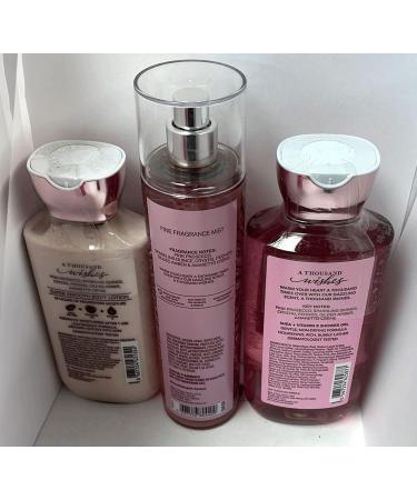 Bath & Body Works A Thousand Wishes Body Set - Shower Gel, Lotion & Mist - Buy Online on SooperMarket.com