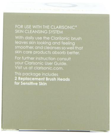 Clarisonic Dual Brush Head Pack - White Box | Buy Online at [Your Company Name] - Buy Online on SooperMarket.com