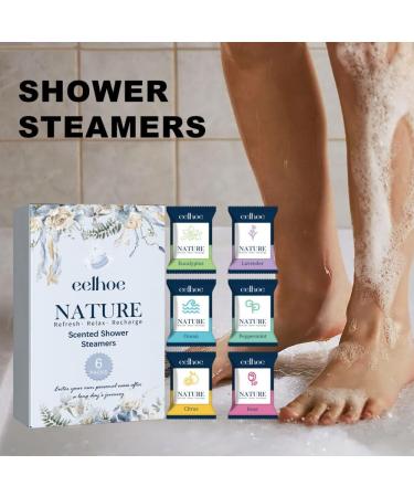 Rxuaw Shower Steamers Aromatherapy Tablets Natural Ingredients Refreshing Shower Bombs for Women Men Bath Supplies - Buy Online on SooperMarket.com