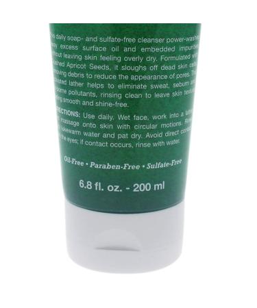 Kiehl's Men's Oil Eliminator Deep Cleansing Exfoliating Face Wash - Apricot - 6.8 oz - Buy Online on SooperMarket.com