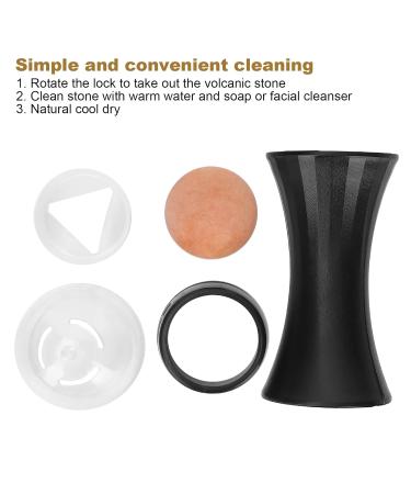 Oil Absorbing Volcanic Face Roller | Mini Reusable Facial Tool for Oily Skin Care & Massage - Buy Online on SooperMarket.com