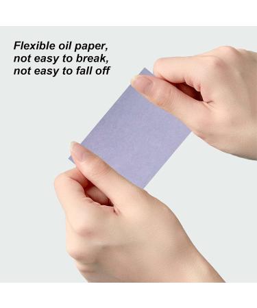 200-Count Lavender Oil Blotting Sheets for Face | Natural Premium Blotting Paper for Makeup | Oil Control Sheets 60x90mm - Buy Online on SooperMarket.com