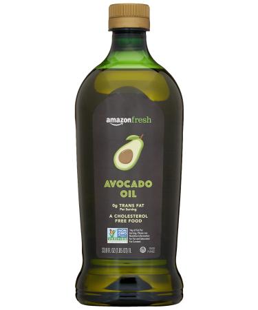 AmazonFresh Avocado Oil, 33.8 fl oz (1L)