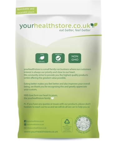 yourhealthstore Premium Lupin Flour 500g - Keto, Vegan, Gluten-Free - Recyclable Pouch - Buy Online on SooperMarket.com