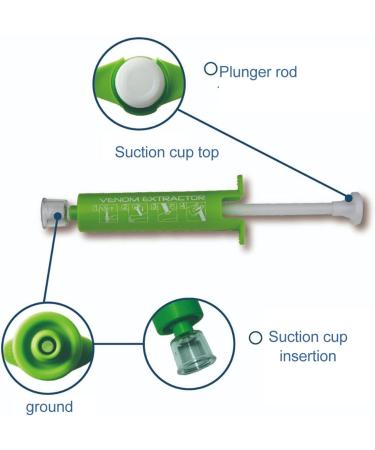 Bite Sucker Venom Extractor - Relief & Healing Tool for Outdoor Camping - Buy Online on SooperMarket.com