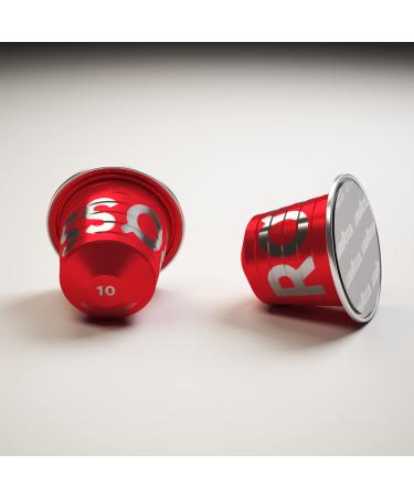 Nespresso Compatible Lavazza Qualita Rossa 10 Aluminium Coffee Capsules (4)