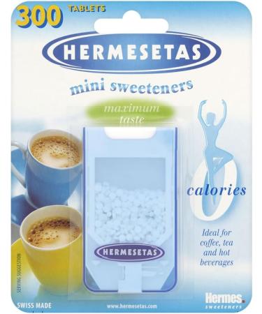 12x Hermesetas Original Mini Sweeteners 300 Tablets (Each) - Buy Online on SooperMarket.com