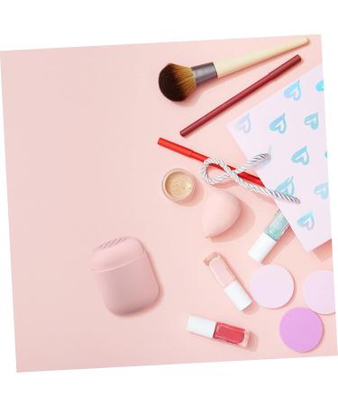 PLAFOPE Powder Puff Storage Box Cosmetic Egg Container Beauty Sponge Holders Powder Puff Rack Cosmetic Sponge Container Makeup Sponge Storage Makeup Sponge Stand White - Buy Online on SooperMarket.com