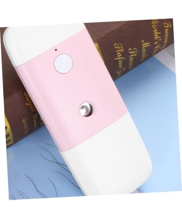 Baluue 1pc Air Humidifier Face Humidifier for Dry Skin Nano Mist Sprayer Travel Humidifier Air Sprayer Pink - Buy Online on SooperMarket.com
