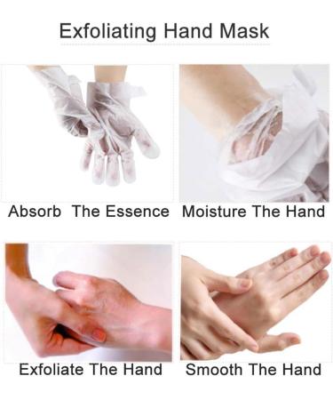 5 Pairs Moisturizing Hand Mask Gloves Effective Exfoliation Smoother Skin Hand Peel Mask Hand Spa Mask for Dry Hands for Home Beauty Salon Repair Rough Skin - Buy Online on SooperMarket.com