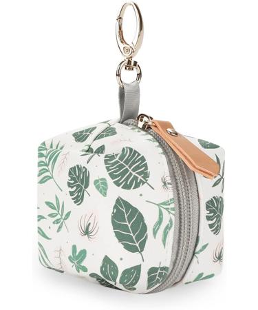 Nupaque Baby Pacifier Box | Pacifier Holder Bag with Clip | For 2 Pacifiers | Ideal for Diaper Bag Pram & Outdoor Trips | Green - Buy Online on SooperMarket.com