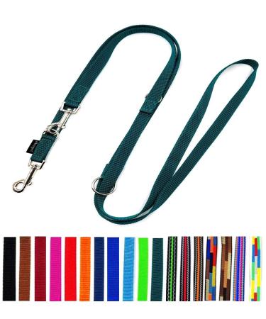 Dog linen duplicate 2m / 2.40m / 2.80m / 3.50m / 5m large dogs 20mm / 25mm (fir green 25mm 2.40m) fir green 25mm 2.40m