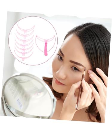 Mikinona Eyebrow Tools 3 Sets Eyebrow Aid Eyebrows Stencils Plastic Eyebrow Template Card Eyebrow Trimming Travel - Buy Online on SooperMarket.com