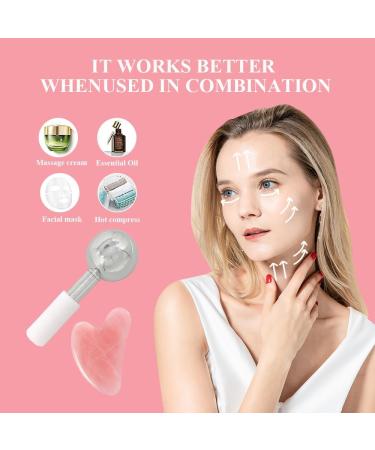 Buy Running Man Ice Globes - 360 Rotating Unbreakable Stainless Steel Cryo Sticks for Puffy Eyes Dark Circles & Anti-Aging Gua Sha Facial Massage Tools - International Shipping Available - Buy Online on SooperMarket.com