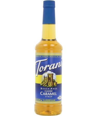 Torani Sugar Free French Vanilla Flavour Syrup 750ml & Sugar Free Caramel Classic Syrup Pet Bottle 750 milliliters - Buy Online on SooperMarket.com