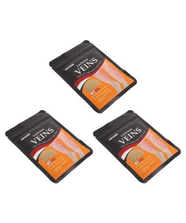 Healvian Varicose Veins Patch 36 Sheets Leg Patches Veins Treatment Plaster Spider Veins Removal Patch for Promoting Blood Circulation Smooth& Metabolism