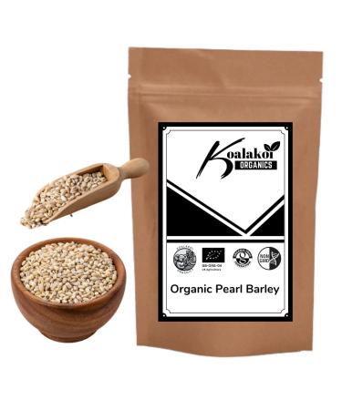 Koalakoi ORGANICS Certified Pearl Barley (400g - 5kg) Premium non-GMO 100% Natural no Additives or Preservatives Package may vary (400g)