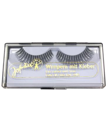 Artificial eyelashes black/silver