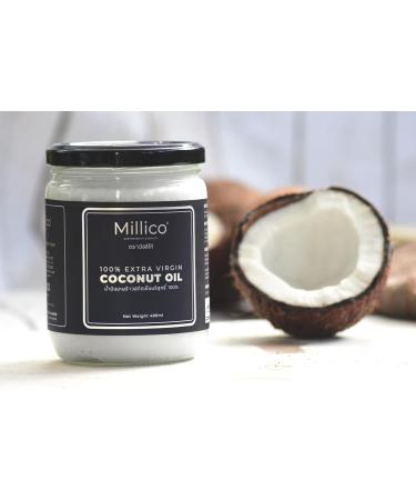 480ml Extra Virgin Coconut Oil - Dairy Free, Vegan, Ketogenic & Natural for Cooking, Roasting, Baking - Buy Online on SooperMarket.com