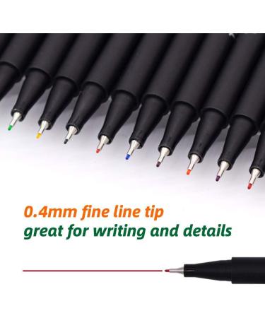 24 Colors TWOHANDS Journal Pens - Fine Tip Markers for Journaling, Writing, Coloring & Drawing - Buy Online on SooperMarket.com