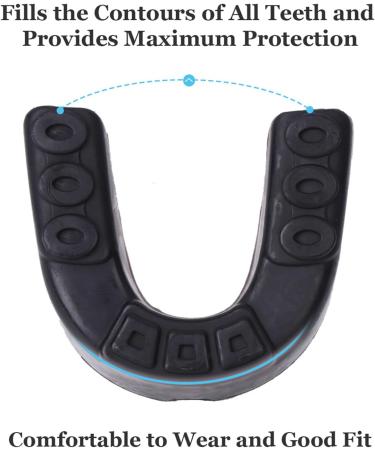 Tooth Protection for Kids Ages 9-15 - 2-Piece Mundsprung Hockey Gear for Boxing MMA Football & Muay Thai - Buy Online on SooperMarket.com