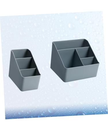 Anneome 2pcs Box Cosmetics Holder Jewelry Container Storage Box Desktop Toiletries Student - Buy Online on SooperMarket.com