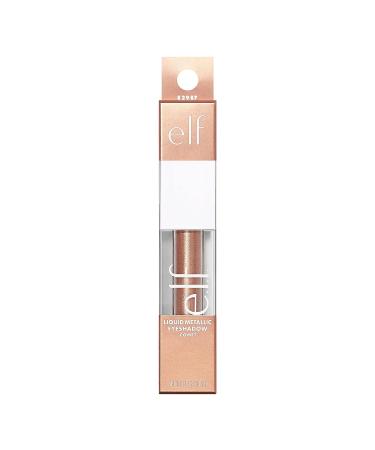 e.l.f. Liquid Metallic Eyeshadow - Comet 0.10 Fl Oz (3mL) | Gel Formula, High-Impact Multi-Dimensional Finish | One-Swipe Coverage | Pack of 1 - Buy Online on SooperMarket.com
