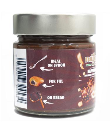 Buy Nocciola Crunchy Hazelnut Chocolate Spread - 8.5 oz | Creamy Italian Chocolate Butter | Nappirock - International Shipping Available - Buy Online on SooperMarket.com
