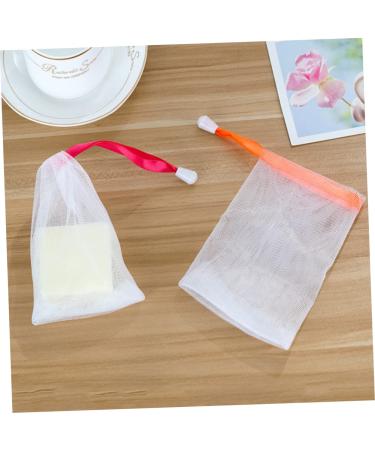 Ipetboom 10pcs Blue Braiding Ice Face Mold Soap Saver Net - Handmade Tool for Kids' Costumes Japanese Foam Net Clear Makeup Bags & French Manicure Pens - Buy Online on SooperMarket.com