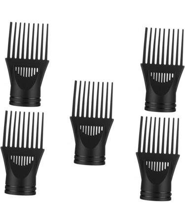 Didiseaon 10 Pcs Hair Dryer Comb Hair Blower Nozzle Hair Blow Dryer Comb Hair Dryer Attachment Nozzle Hair Dryer Front Nozzle Universal Diffuser Blow Dryer with Comb Adapter Plastic Modeling 13x6cmx2pcs Blackx2pcs - Buy Online on SooperMarket.com