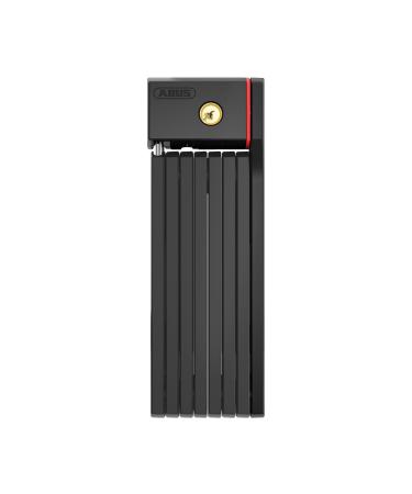 Abus folding lock on Bordo Ugrip 5700 ST with lock pocket - bicycle lock with 5 mm thick rods - ABus security level 7 - 80 cm - black black 80 cm single