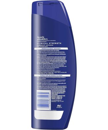 Head & Shoulders Clinical Oil Control Shampoo for Stubborn Dandruff 400 mL Strength Dandruff Defense + Advanced Oil Control - Buy Online on SooperMarket.com