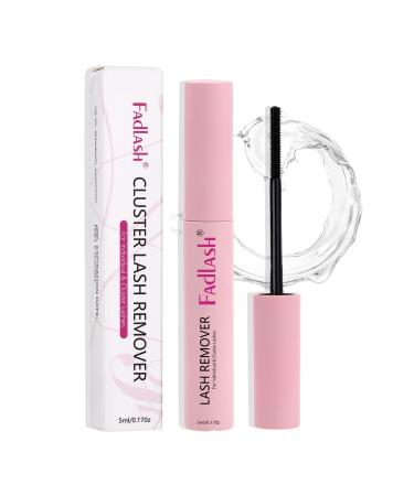 Cluster Lash Glue Remover 5 ML Lash Remover for Cluster Lashes Soothing Oil Lash Glue Remover Mascara Wand Eyelash Extension Remover Self Use at Home