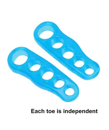 Reusable Gel Toe Separators | Toe Stretcher Corrector for Overlapping & Hammer Toes | Men & Women Toe Straighteners (Small) - Buy Online on SooperMarket.com