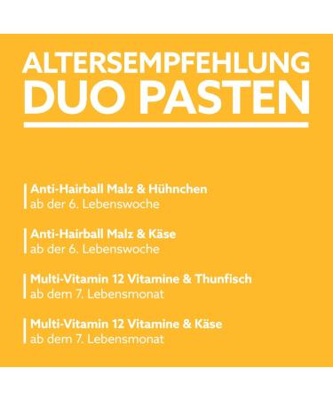 GimCat Duo Paste Anti-Hairball Malt & Chicken - 50g Cat Snack for Hairball Control | Shop Internationally - Buy Online on SooperMarket.com