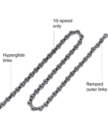 SHIMANO Ultegra CN-6701 Silver Chain - High-Quality Cycling Component - Buy Online on SooperMarket.com