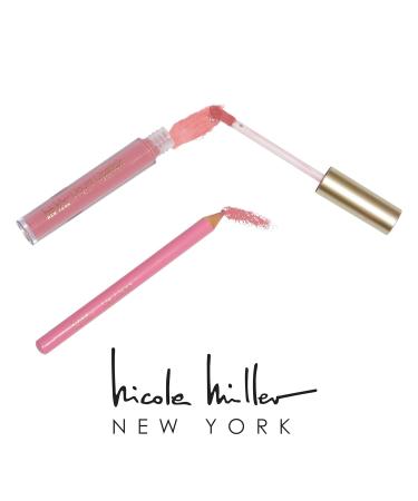 Nicole Miller Liquid Lipstick & Liner Collection | 6-Piece Set | Long-Lasting Shades of Lipsticks & Lip Liners for Stunning Look - Buy Online on SooperMarket.com