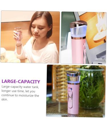minkissy 1 Set Hydrating Instrument Portable Facial Humidifier Moisturizing Spray Portable Moisturizing Handheld Facial Mister Skin Moistener Nano Facial Mister Face Sprayer Abs - Buy Online on SooperMarket.com