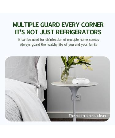 RoseFlower Mini Cat Litter Deodorizer USB Powered Pet Odor Eliminator Machine Car Odor Eliminator Machine Rechargeable Refrigerator Smell Remover Unscented Dust-Free Travel-Size Air Purifiers #3 - Buy Online on SooperMarket.com