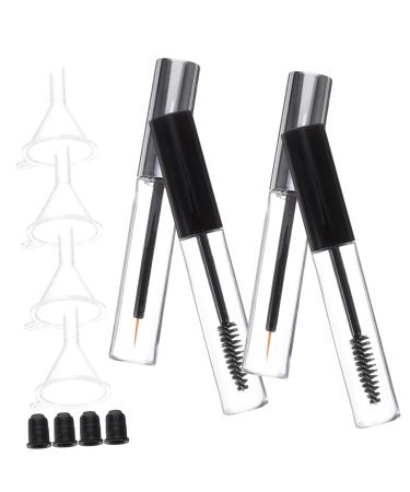 12pcs Cosmetic Travel Containers Rubber Stopper Transfer Pipettes Mascara Air Traffic Control
