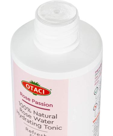 OTACI Rose Passion Natural Rose Water Toner - Hydrating Facial Moisturizer & Cleanser - Buy Online on SooperMarket.com