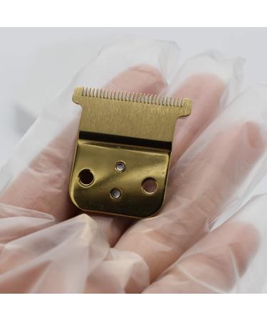 Professional Hair Trimmer T-Shaped Replacement Blades Set #32105 Compatible with Andis Slimline Pro Li Hair Trimmer D7#32655 D8#32400 (Gold) - Buy Online on SooperMarket.com