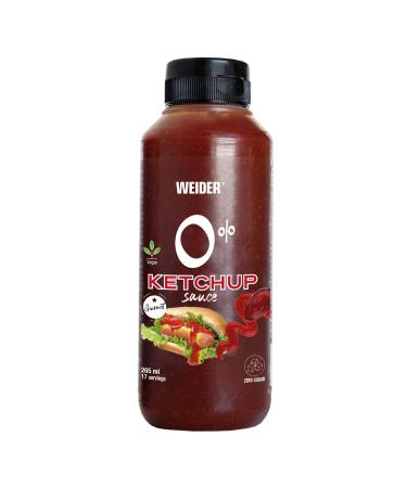 Weider Zero Ketchup Sauce. Zero fat sauce. Zero sugar. 265 ml KETCHUP 265 ml (Pack of 1)