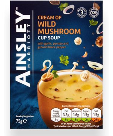 Instant Cup Soup Bundle with Chicken & Leek x2 Mushrooms x2 and Broccoli & Stilton x2 (Pack of 6 - Total of 18 Sachets) - Buy Online on SooperMarket.com