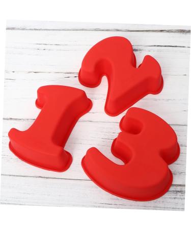 MAGICLULU Silicone Ice Cream Mold 18 Pcs Celebrity 3D Chocolate Mold Silicone Letter Molds mediumx2pcs - Buy Online on SooperMarket.com