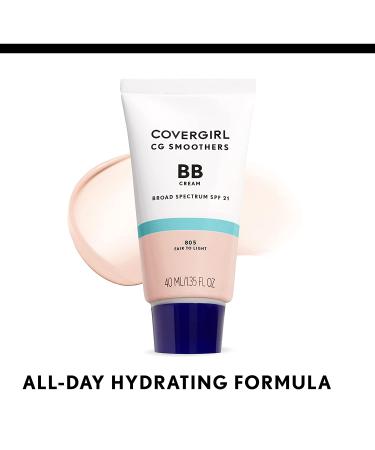 COVERGIRL Smoothers Lightweight BB Cream - Light to Medium 810 Skin Tones, SPF 21 Sun Protection - 1.35 Fl Oz - Buy Online on SooperMarket.com