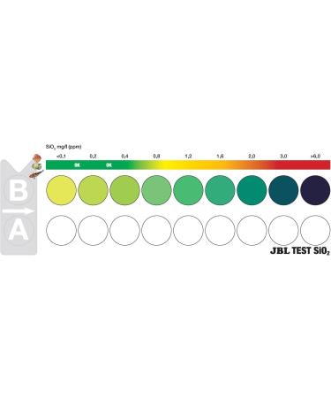 JBL 2535300 SiO2 Silicate Test Set - Accurate SiO2 Testing for Aquariums | International Shipping Available - Buy Online on SooperMarket.com