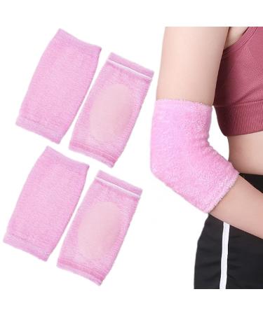 Fercaish 2 pairs of elbow gel gloves moisturizing cracked dry skin spa moisturizing elbow protection compression elbow bandage