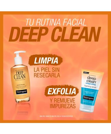 Neutrogena Deep Clean Daily Facial Cleanser 6.7 fl. oz - Beta Hydroxy Acid for Normal to Oily Skin - Buy Online on SooperMarket.com
